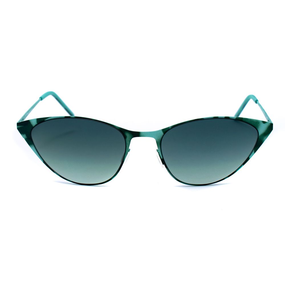 Italia Independent Grüne Metall-Sonnenbrille