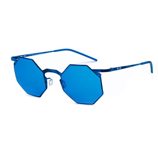Italia Independent Blaue Metall-Sonnenbrille