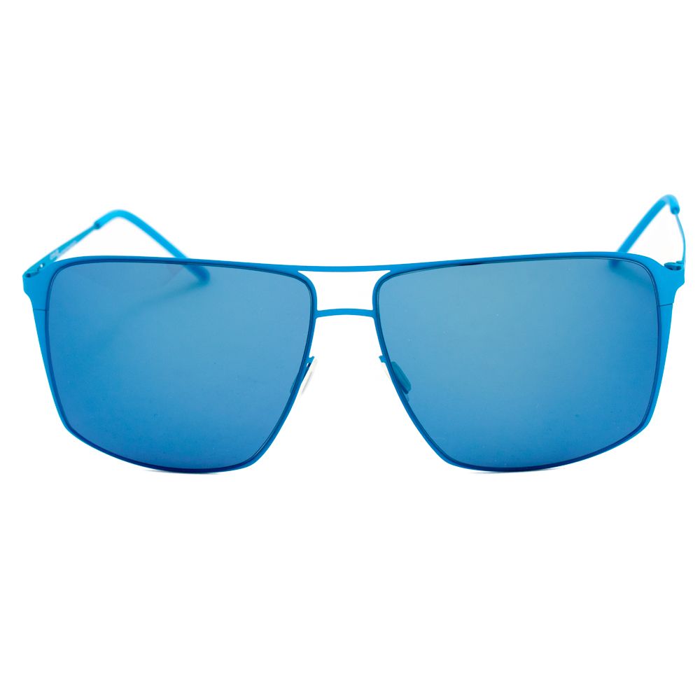 Italia Independent Blaue Metall-Sonnenbrille