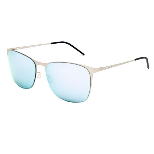Italia Independent Graue Metall-Sonnenbrille