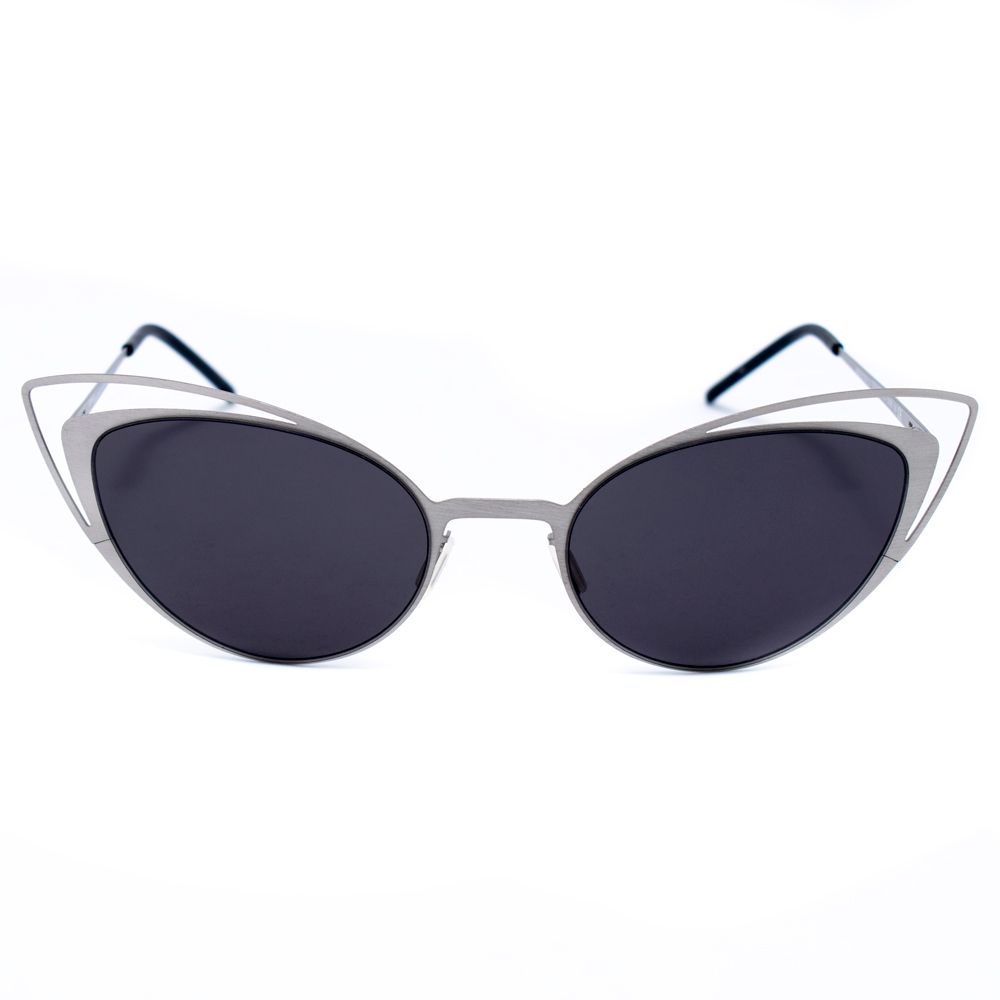 Italia Independent Silberne Metall-Sonnenbrille