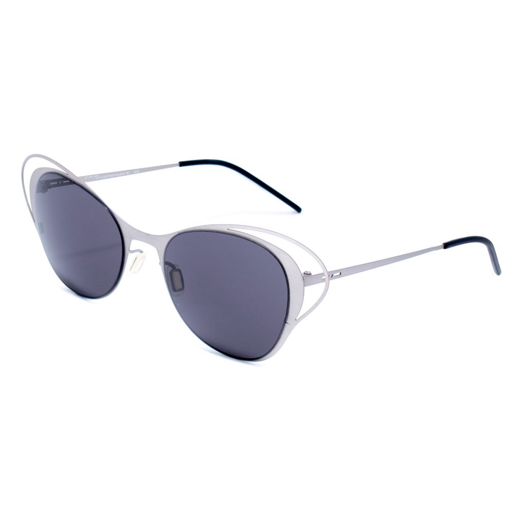 Italia Independent Silberne Metall-Sonnenbrille