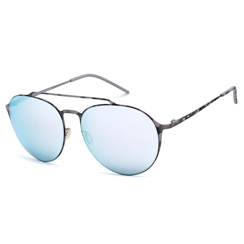 Italia Independent Graue Metall-Sonnenbrille