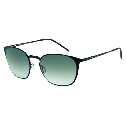 Italia Independent Schwarze Metall-Sonnenbrille
