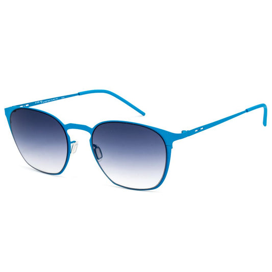 Italia Independent Blaue Metall-Sonnenbrille