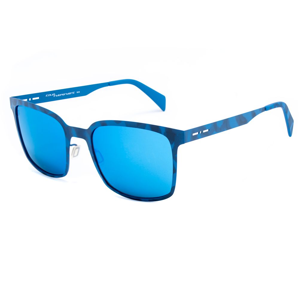 Italia Independent Blaue Metall-Sonnenbrille