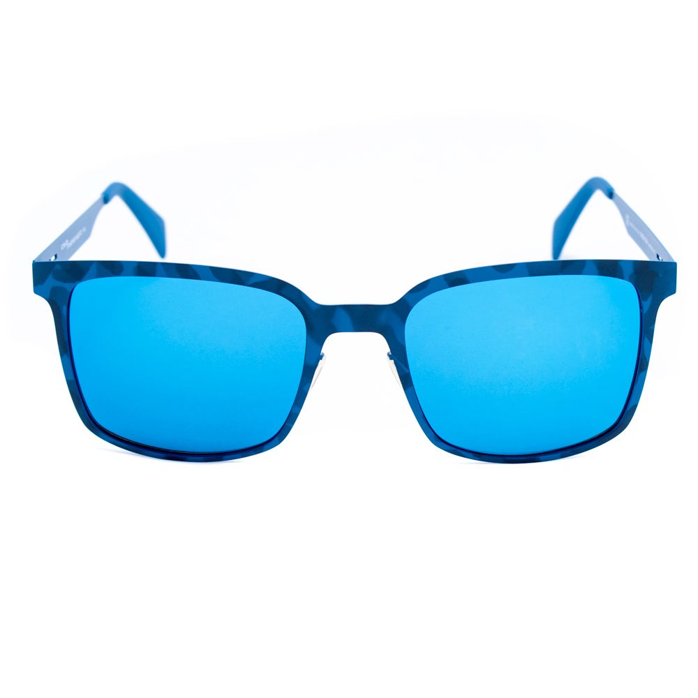 Italia Independent Blaue Metall-Sonnenbrille
