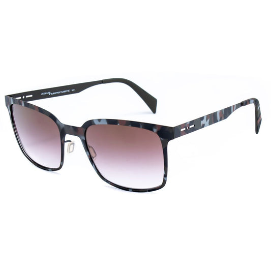 Italia Independent Graue Metall-Sonnenbrille