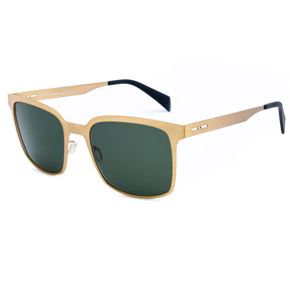 Italia Independent Goldene Metall-Sonnenbrille