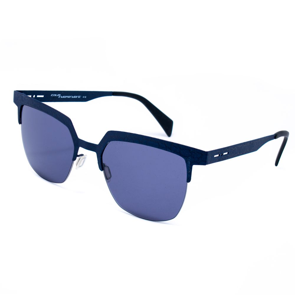 Italia Independent Blaue Metall-Sonnenbrille