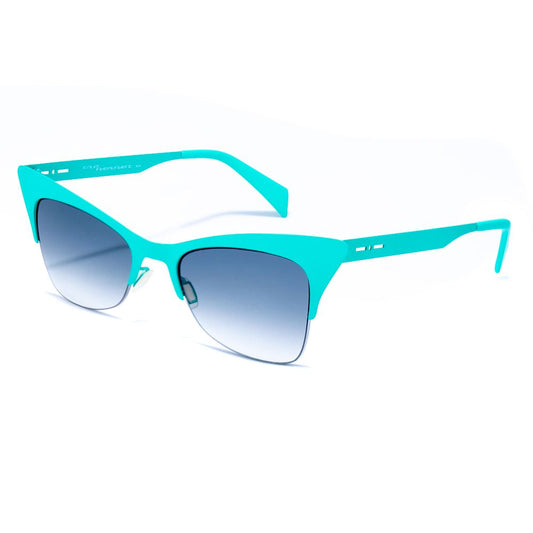 Italia Independent Grüne Metall-Sonnenbrille