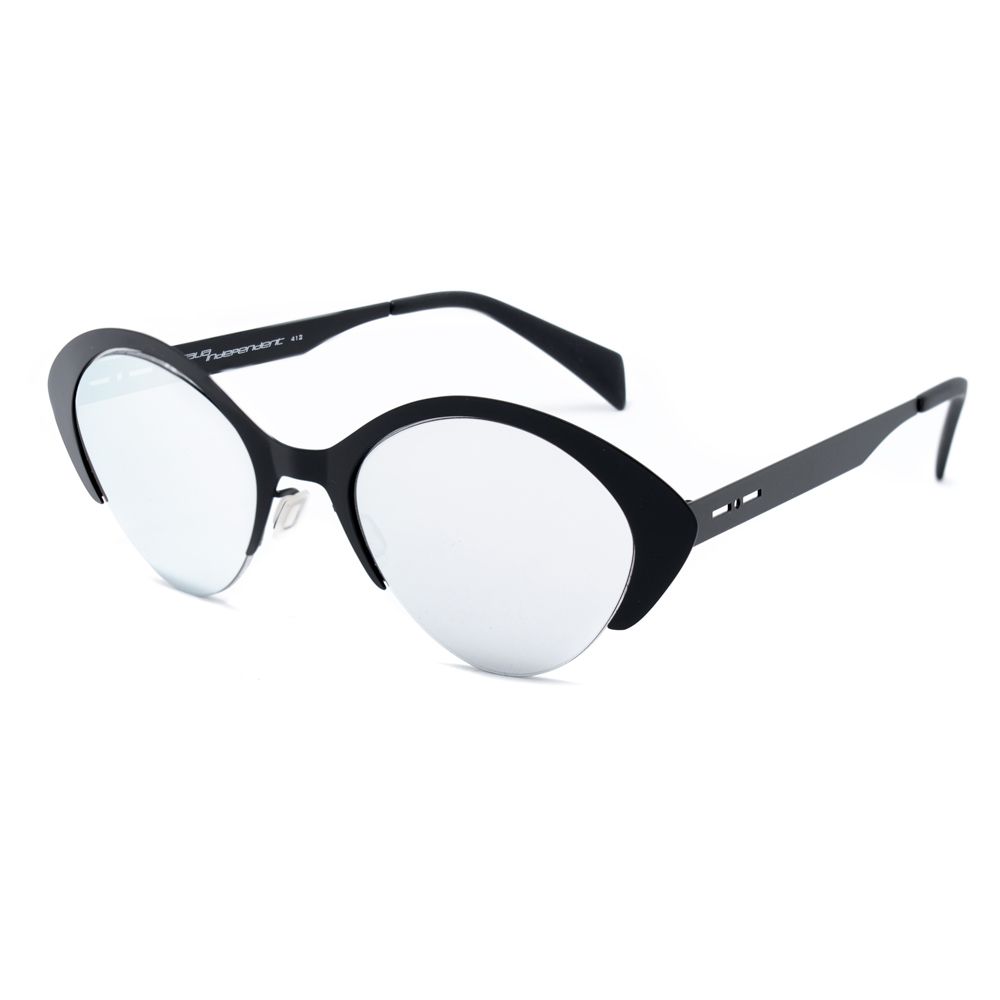 Italia Independent Schwarze Metall-Sonnenbrille