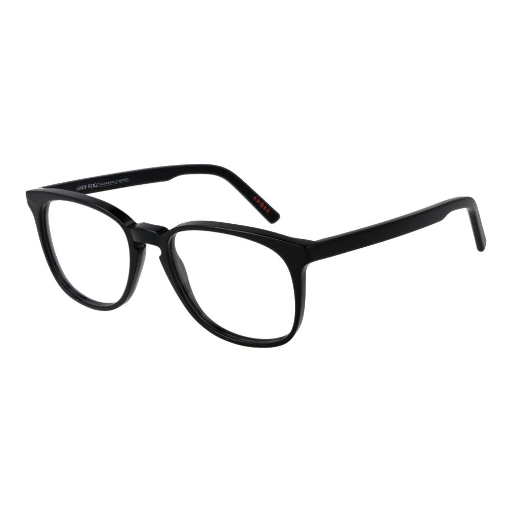 Andy Wolf Schwarze Acetat-Brille (Gestell)