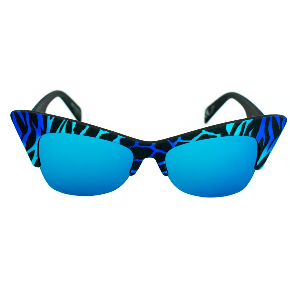 Italia Independent Blaue Acetat-Sonnenbrille
