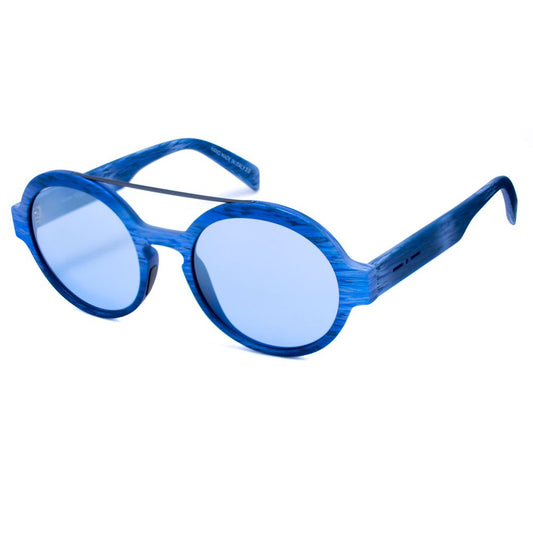 Italia Independent Blaue Acetat-Sonnenbrille