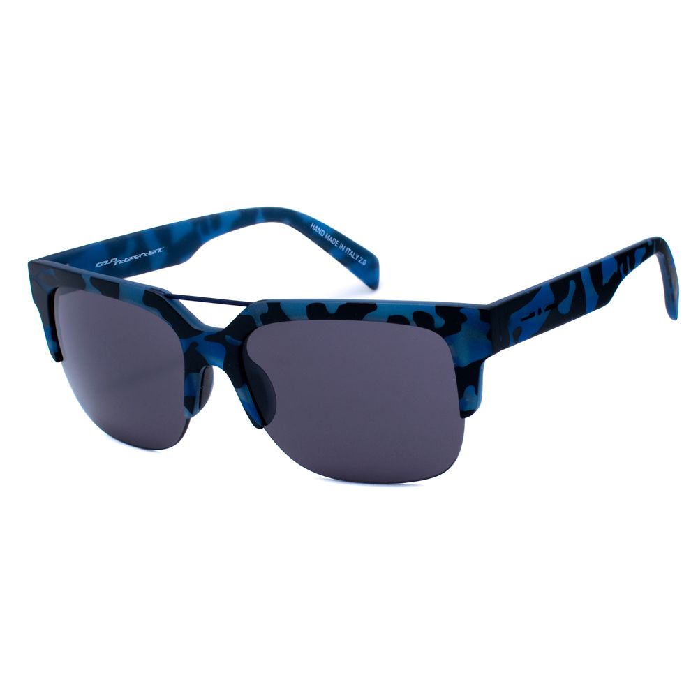 Italia Independent Blaue Acetat-Sonnenbrille