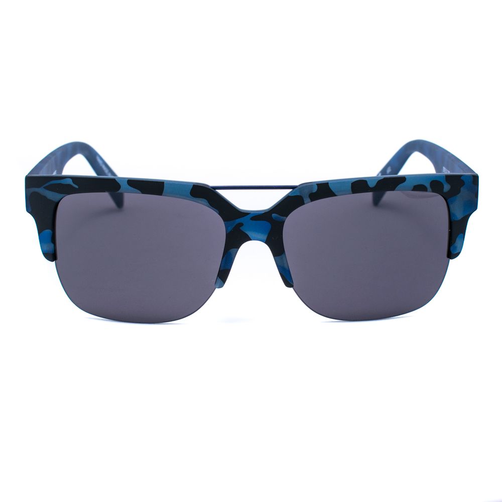 Italia Independent Blaue Acetat-Sonnenbrille