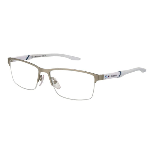 BMW Motorsport Silberne Metallbrille (Gestelle)