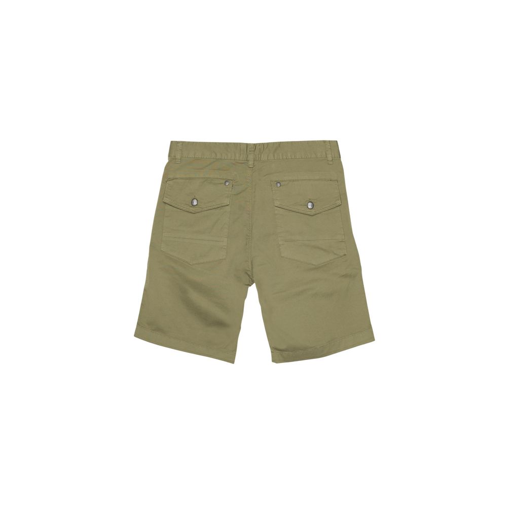 Refrigiwear Grüne Baumwoll-Bermudas