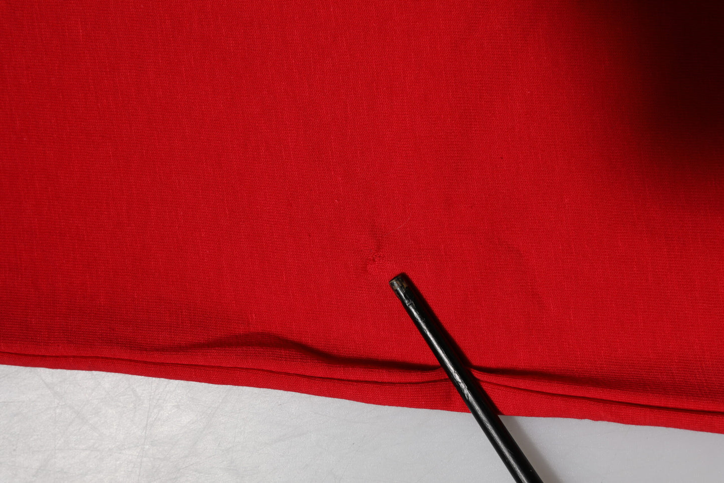 Dolce & Gabbana Rotes Baumwoll-T-Shirt mit kurzen Ärmeln und Rundhalsausschnitt