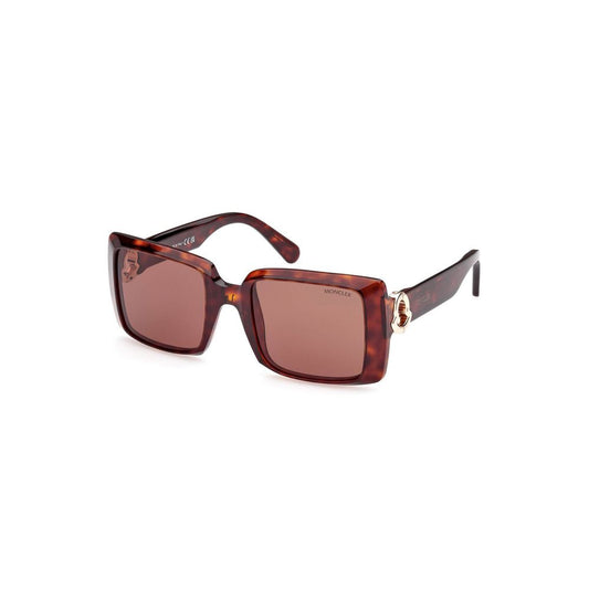 Moncler Braune Pantograph-Sonnenbrille