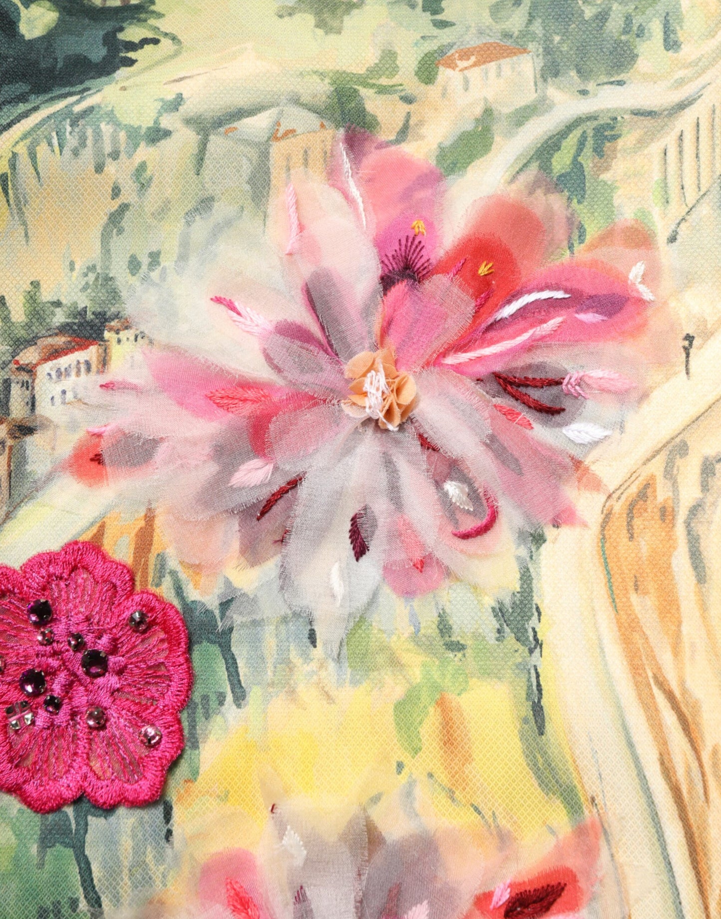 Dolce & Gabbana Multicolor Kristallverziertes Minikleid