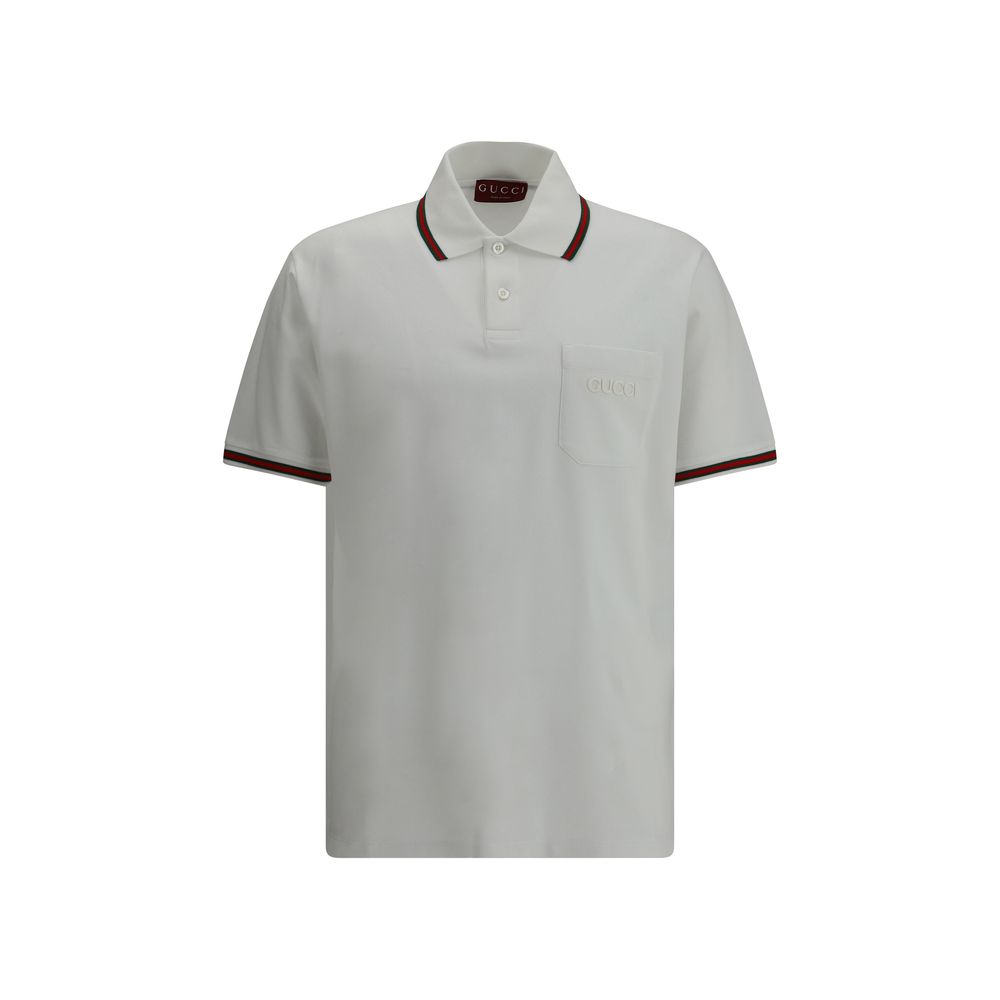 Gucci Polo-Pullover von Logo