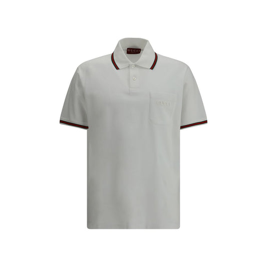 Gucci Polo-Pullover von Logo
