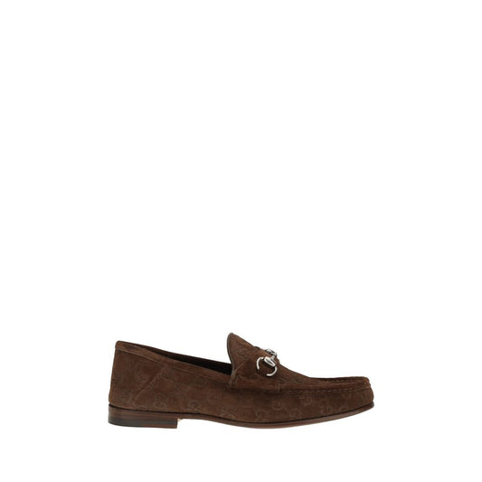 Gucci Wildleder-Pferdehufeisen 1953 Loafers