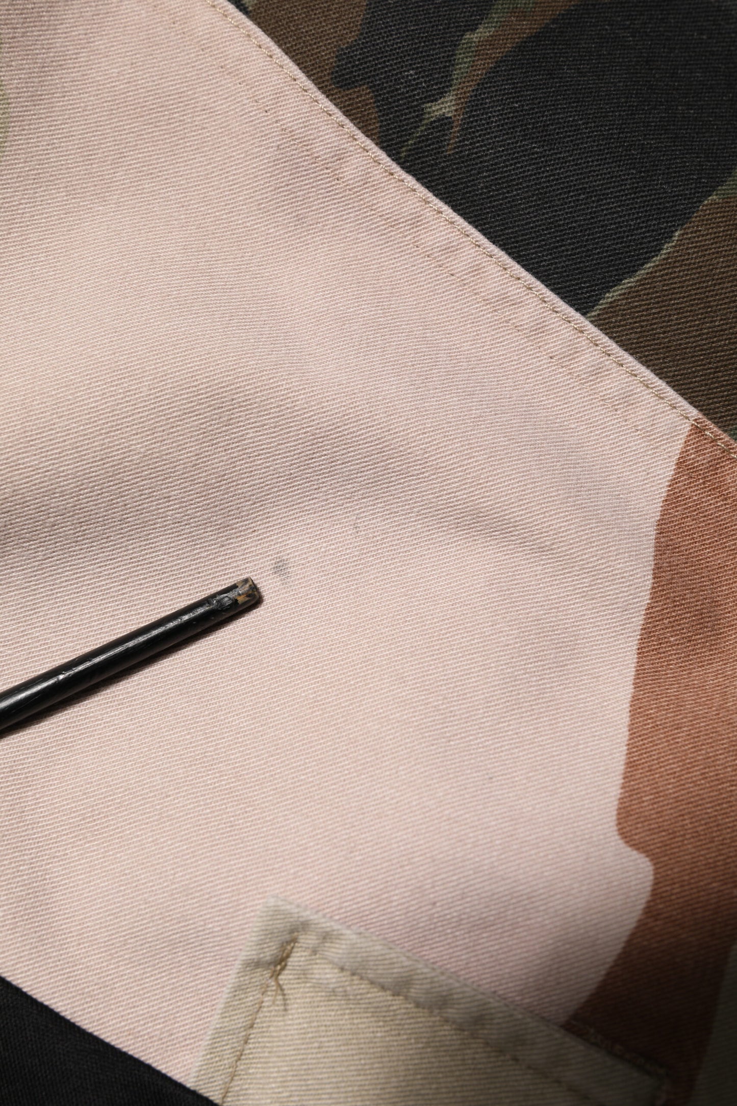 Dolce & Gabbana Multicolor Patchwork T-Shirt mit Rundhalsausschnitt aus Baumwolle