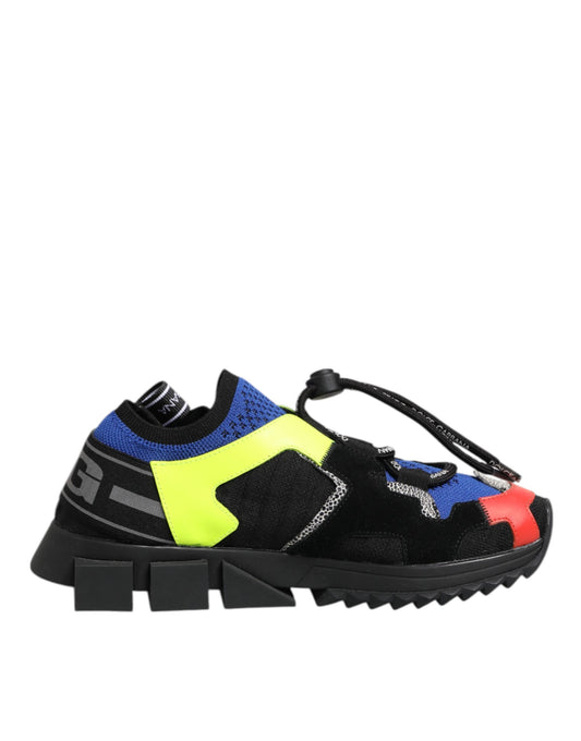 Dolce & Gabbana Multicolor Sorrento Trekking Turnschuhe Schuhe