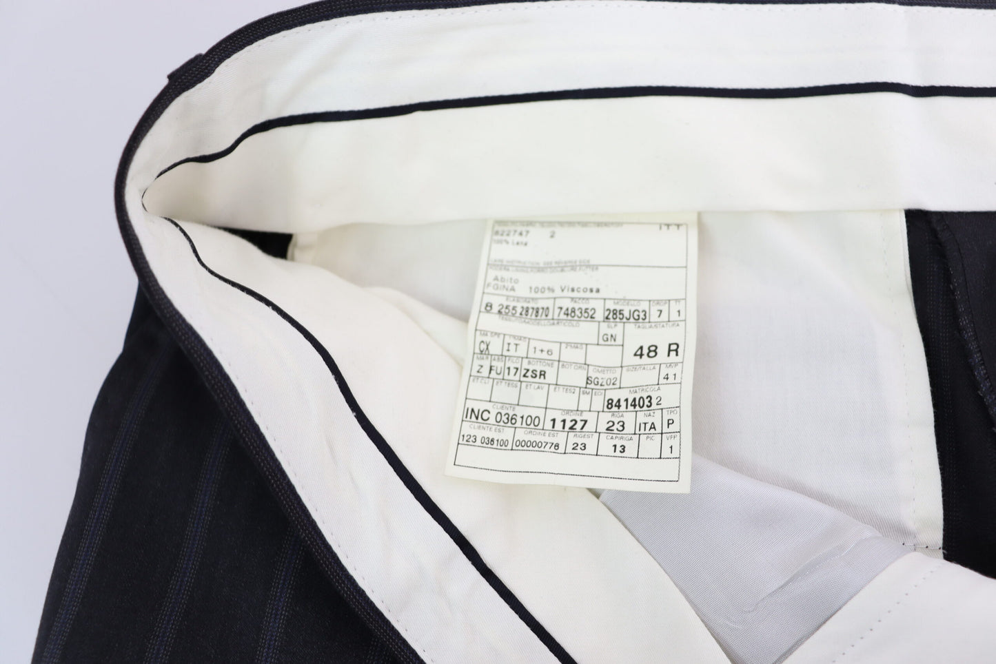 Dolce & Gabbana Graue formelle Hose aus Wollmischung Hose