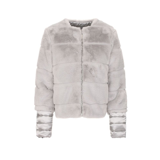 Maison Espin Graue Polyester-Jacken &amp