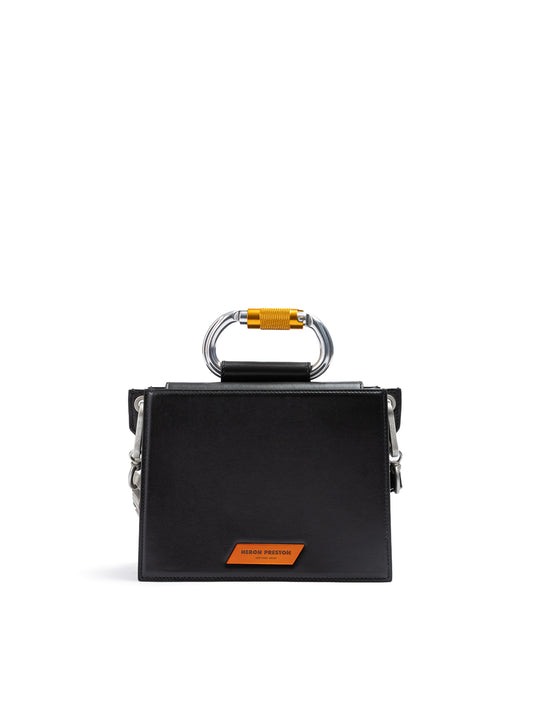 Ambush Schwarze Leder Crossbody Tasche