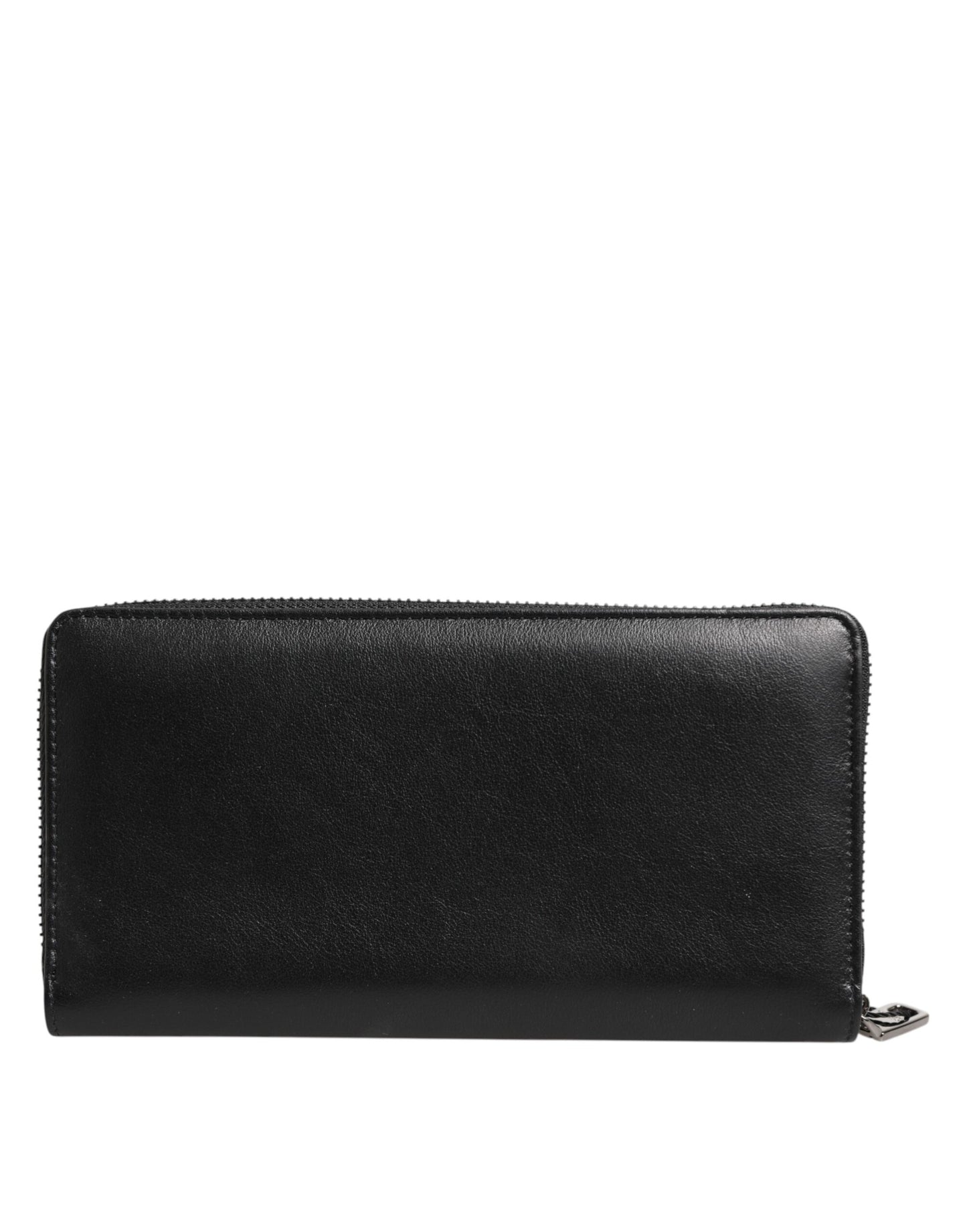 Dolce & Gabbana Schwarz Blau Exotisches Leder Männer Kontinentale Clutch Brieftasche
