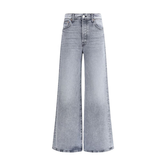 Mother Denim Graue Baumwoll-Jeans aus Denim