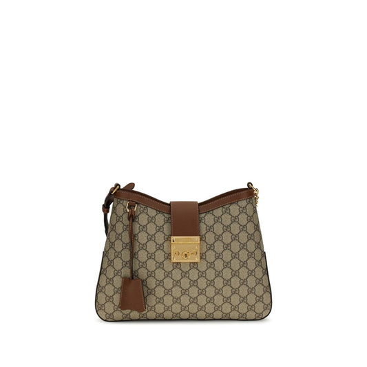 Gucci Große Vorhängeschloss-Schulter-Ba