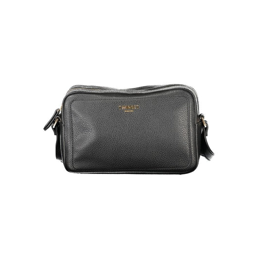 Twinset Schwarz Polyethylen Frauen Handtasche