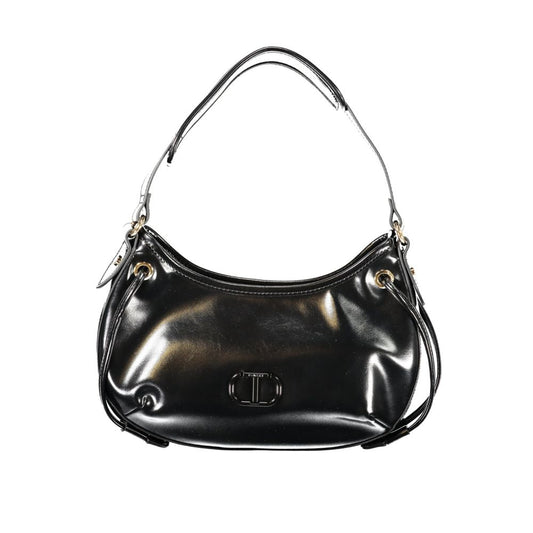 Twinset Schwarz Polyethylen Frauen Handtasche