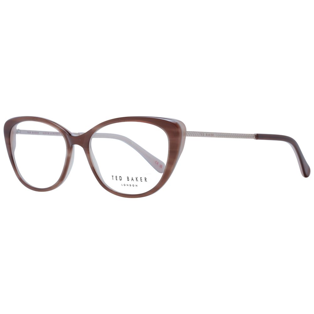 Ted Baker Braune Acetat-Brillengestelle