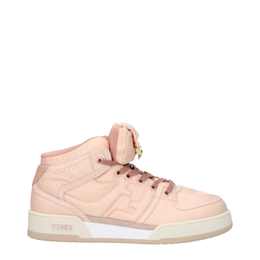 Fendi Rosa Nylon-High-Tops
