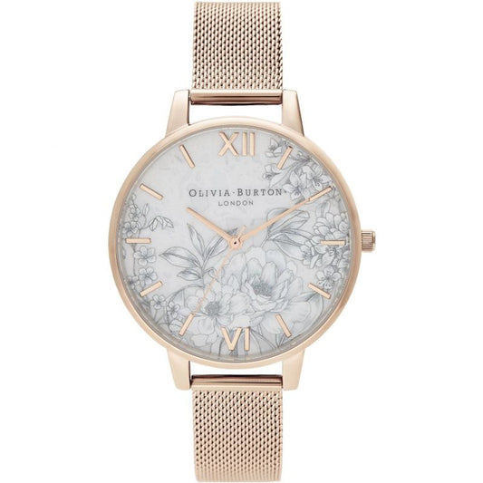 Olivia Burton Bunte Edelstahl-Dress-Watch
