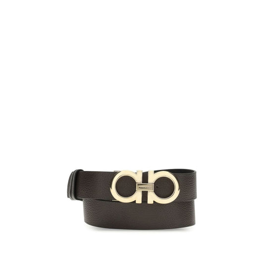 Ferragamo Beidseitig tragbarer Ledergürtel