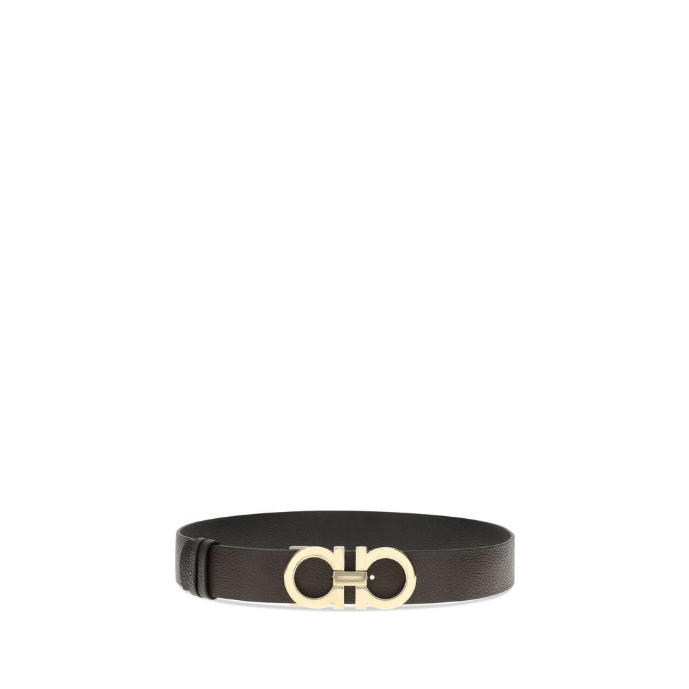 Ferragamo Beidseitig tragbarer Ledergürtel