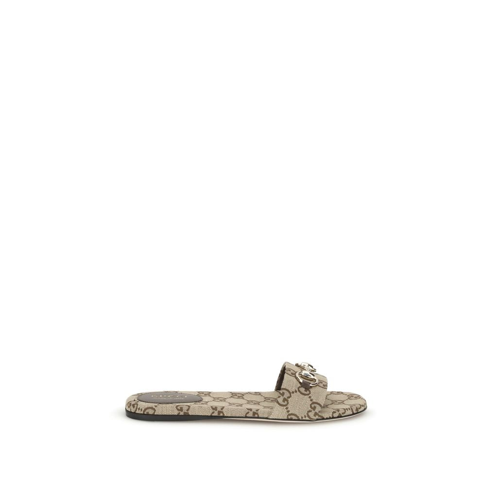 Gucci GG Segeltuch Pantoffeln