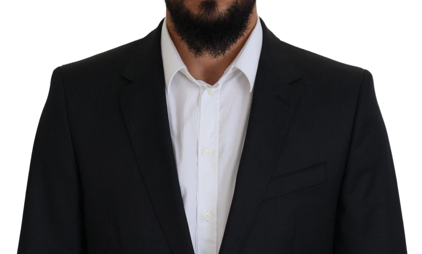 Dolce & Gabbana Melange Grau Wolle 2 Stück MARTINI Anzug