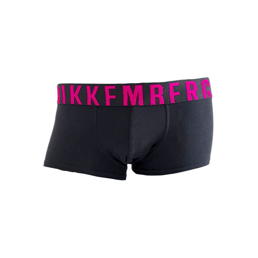 Bikkembergs Schwarzer Baumwoll-Boxer für Männer