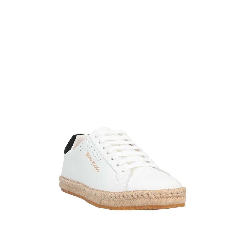 Palm Angels Weiße Sneakers aus Kalbsleder