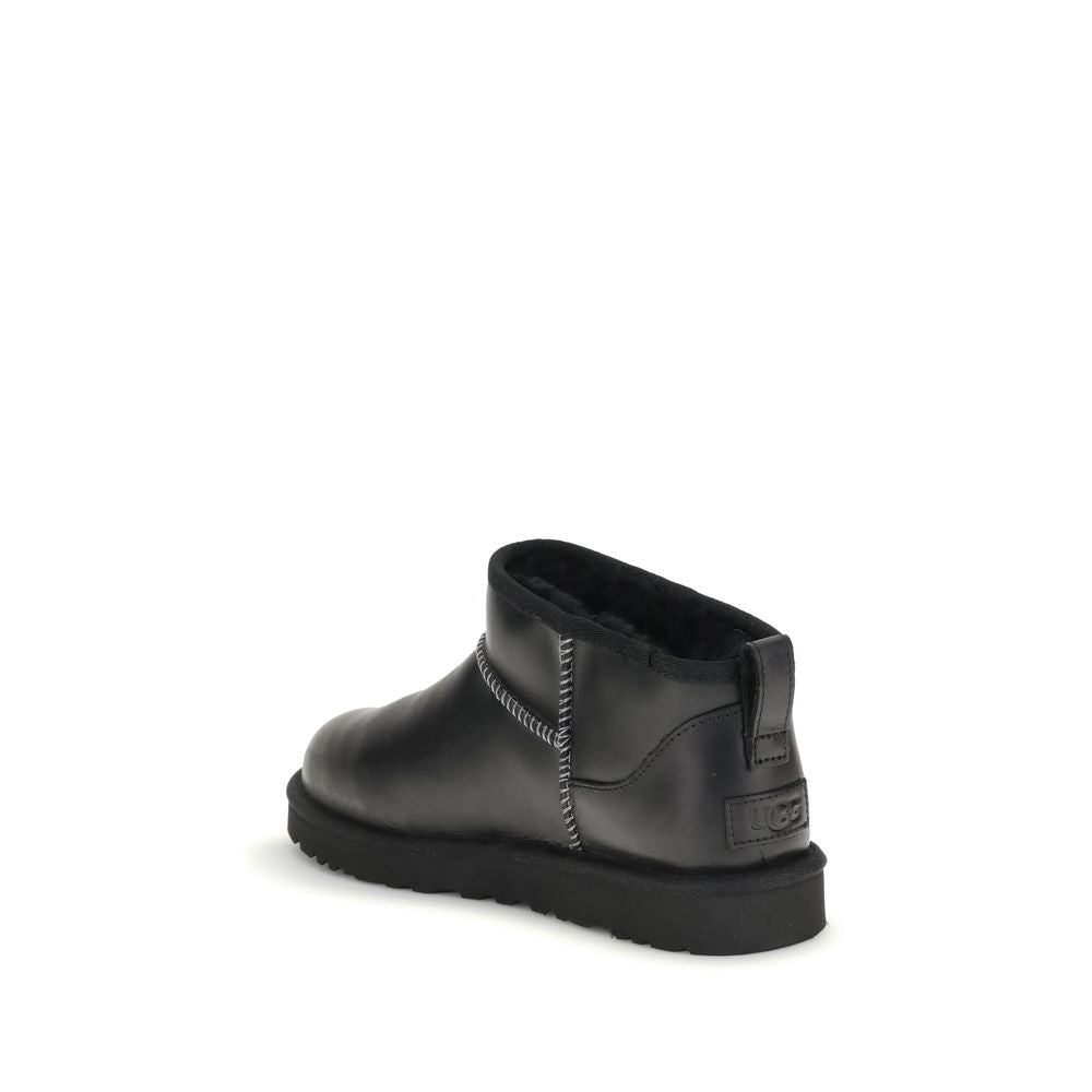 UGG Ultra-Mini-Schneestiefel aus Leder