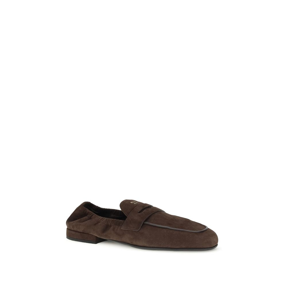Prada Shuffle Loafers aus Wildleder